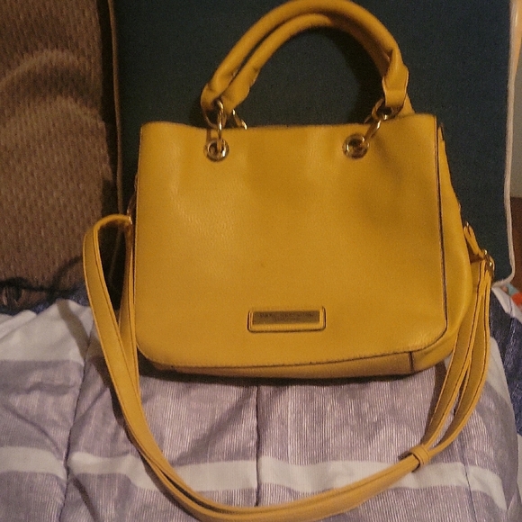 Marc New York Handbags - Marc New York Yellow Leather Luxury Bag. Minmal Call Outs, Style, Sophistication